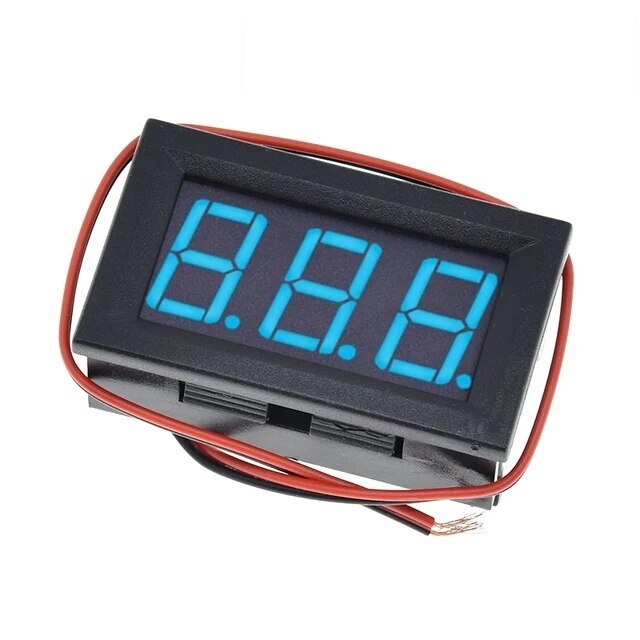 Digital Voltmeter Display 0 56 DC 5 30V Blå Ardustore dk