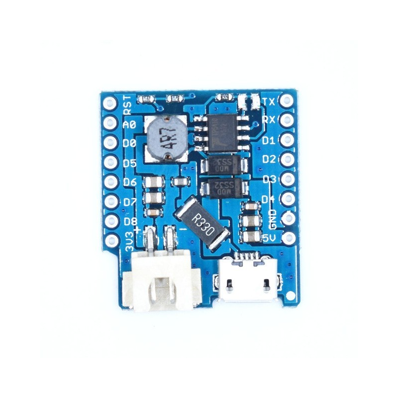 Wemos D1 Mini Battery Charging Shield Ardustore Dk