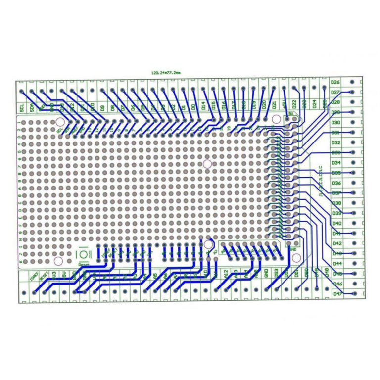 Prototype Screw Arduino Mega PCB Board Complet - Ardustore.dk