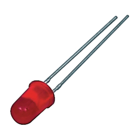 Color LED Diode 5mm - Rød LED
