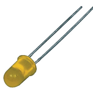 Color LED Diode 5mm - Gul LED