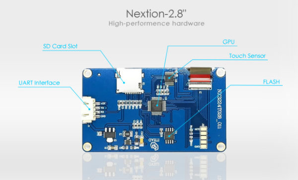 Nextion 320x240 Touch Screen Display NX3224T028 - Image 4