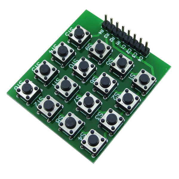 Tastatur 4x4 Matrix Keypad Module - Ardustore.dk