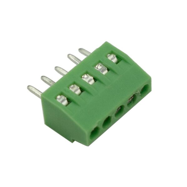 Screw Terminal Block Connector KF120-5P 2.54mm - Ardustore.dk