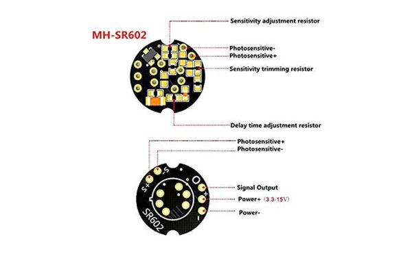 MH-SR602 PIR Bevægelsesføler Module - Image 2