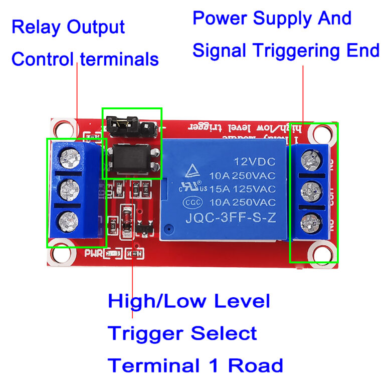 Optokobler Relæ 1-Kanal 5V LOW/HIGH Module - Ardustore.dk