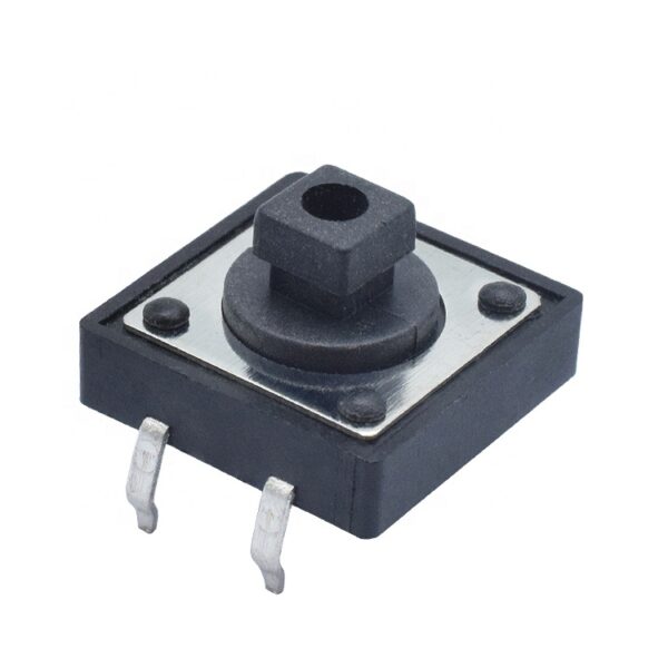 100 Micro-interrupteurs Tactiles 12x12x7.3 Mm – Boutons-poussoirs Momentanés étanches, Pour Projets électroniques