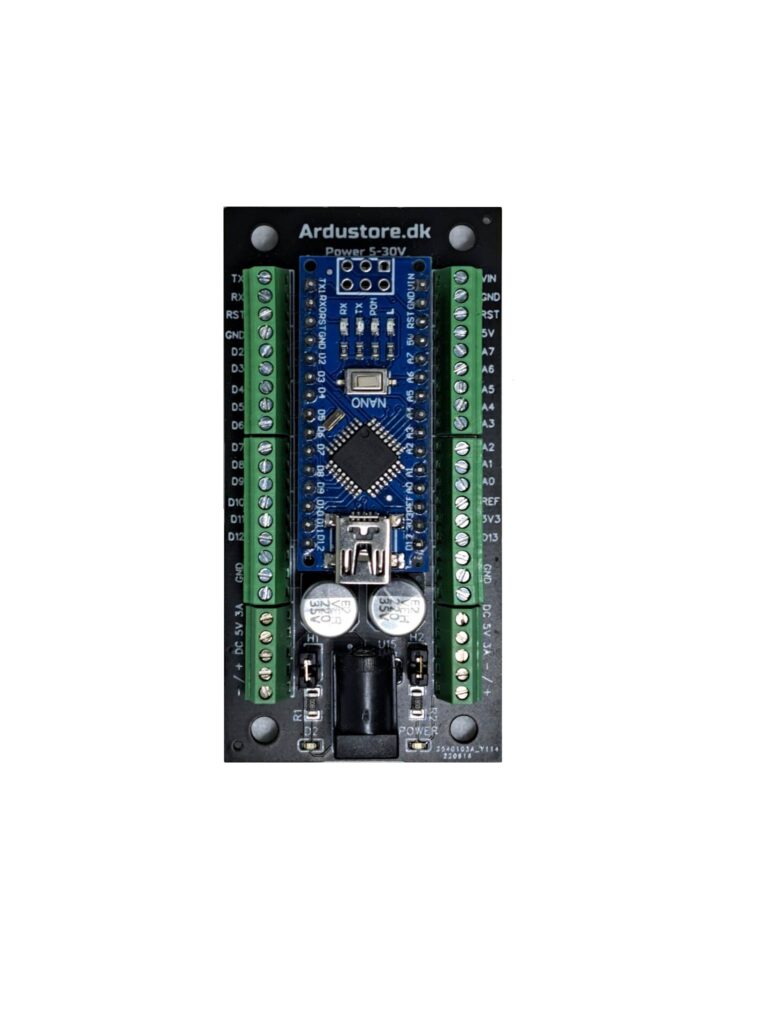 Arduino Nano Power Supply Terminal Module - Ardustore.dk