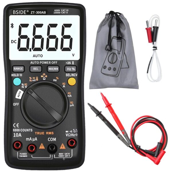 BSIDE ZT-300AB Digital Multimeter APP Controle