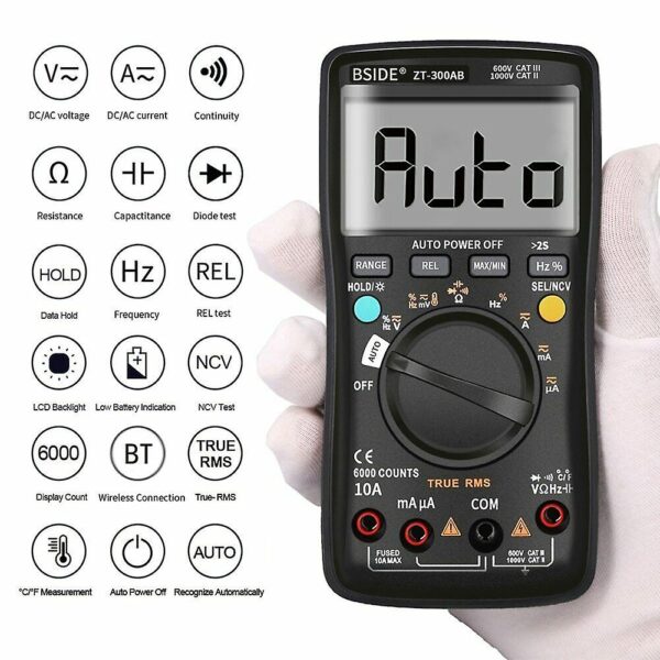 BSIDE ZT-300AB Digital Multimeter APP Controle - Image 2