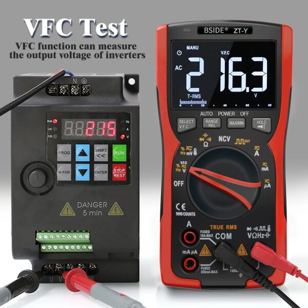 BSIDE ZT-Y2 Professional Digital Multimeter - Image 2