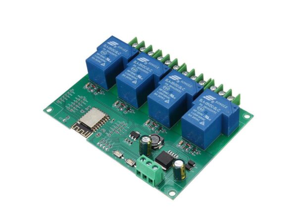 ESP8266 ESP-12F 7-28V 4Ch 30A Wifi Relæ Module