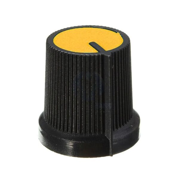 Potentiometer Knob Plastik 6mm - Orange