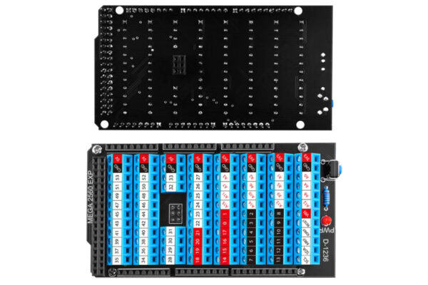 Arduino Mega Skrue Terminal Expansion Shield Top