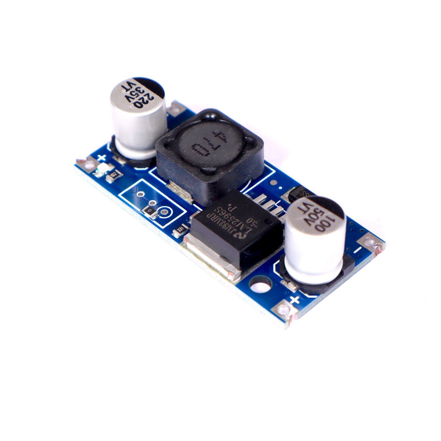 DC-DC Step-Down Converter LM2596 with display - ARDUSHOP