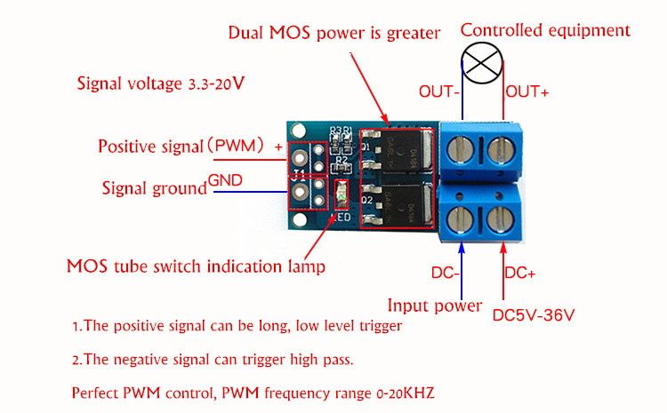 Xy Mos Power Mosfet A W Dc Module Ardustore Dk