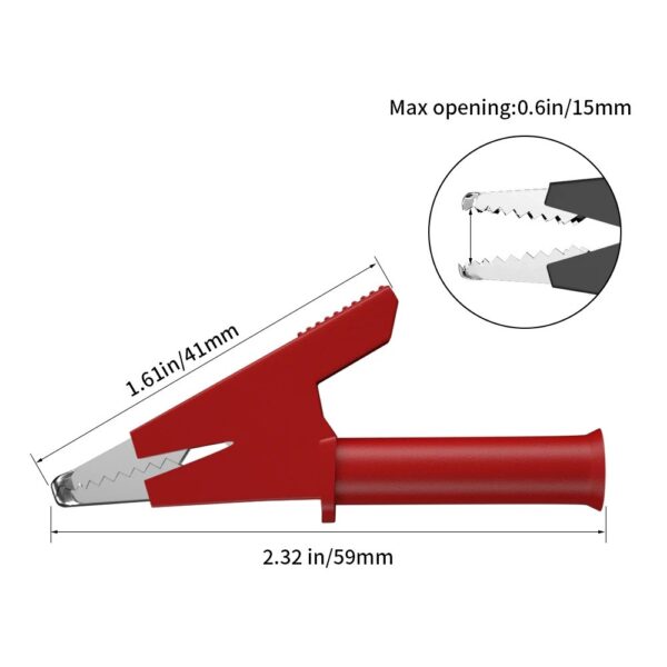 Bananstik Til Krokodillenæb 4mm Sæt V2 - 1 Meter - Image 3