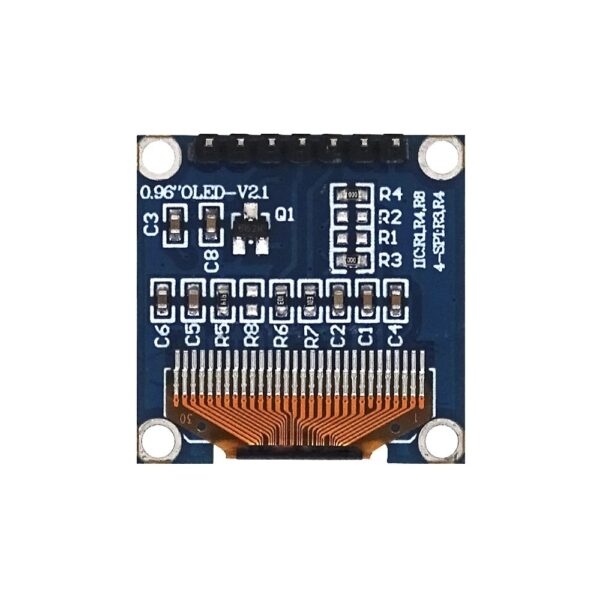 Display OLED 0.96" SPI 128x64 SSD1306 Module - Blå - Image 2