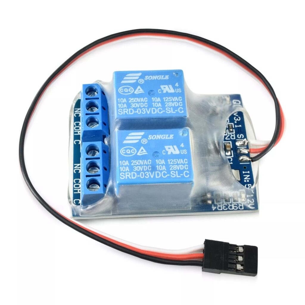 PWM Relæ 2-Kanal RC 5-12V 10A Module - Ardustore.dk