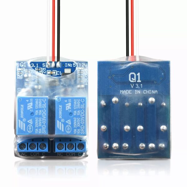 PWM Relæ 2-Kanal RC 5-12V 10A Module - Image 2