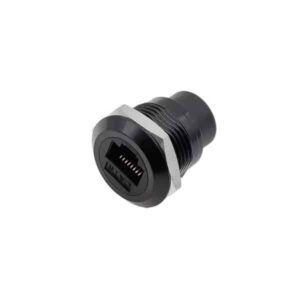 RJ45 Network Monterings Panel CAT6 - Sort Produkt