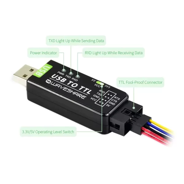 USB CH343G/TTL Converter Module Data