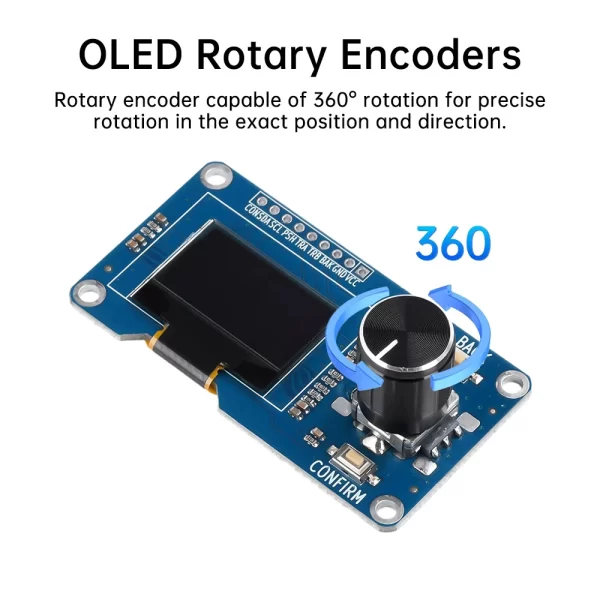 Display OLED EC11 Rotary Ecoder Module Data