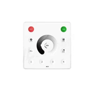 SP630E PWM Touch Vægpanel 2.4G - 4 Zoner Produkt