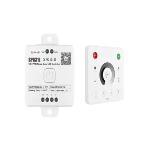 SP631E LED Controller 1CH PWM 2Pin 5V-24V + Wall Remote Produkt