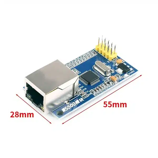 W5500 Ethernet LAN Network Module Size W5500 Ethernet LAN Network Module Size