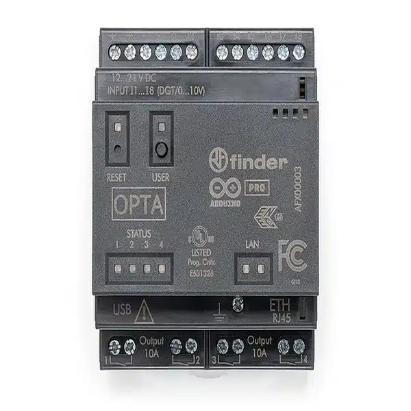 Arduino Opta Lite PCL Logik Ethernet Controller Top Arduino Opta Lite PCL Logik Ethernet Controller Top