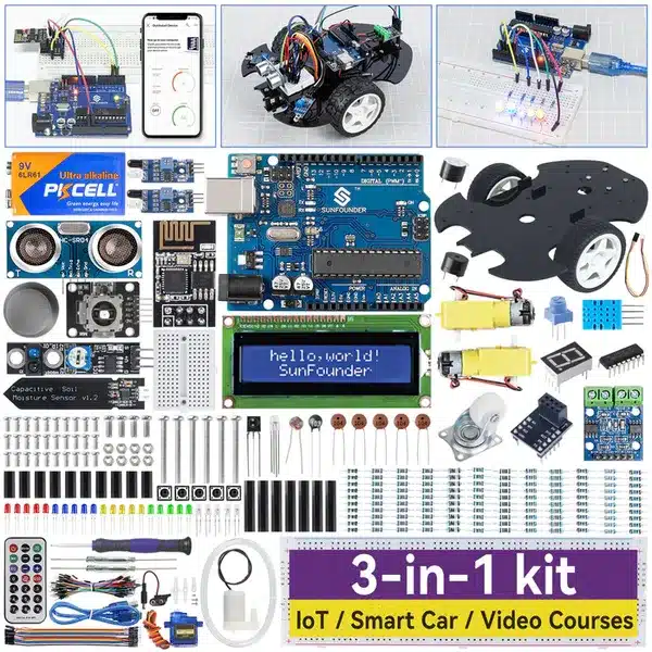 Arduino Uno R3 Robot Car Starter Kit Produkt Arduino Uno R3 Robot Car Starter Kit Produkt