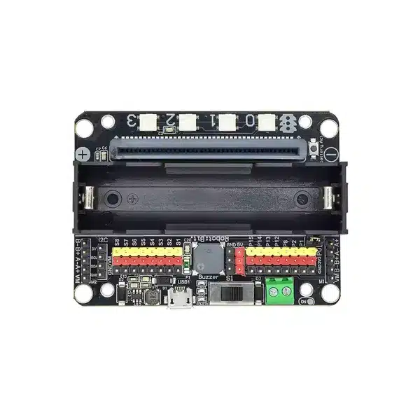 BBC Microbit Expansion IO Batteri Module Top BBC Microbit Expansion IO Batteri Module Top