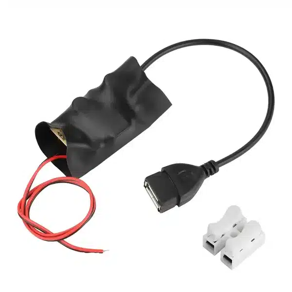 Stroemtransformer AC 220V til DC 5V 2A USB Produkt Strømtransformer AC 220V til DC 5V 2A USB Produkt