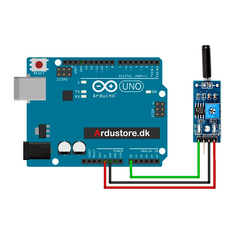 SW 18010P Justerbar Vibration Module Eksempel SW-18010P Justerbar Vibration Module