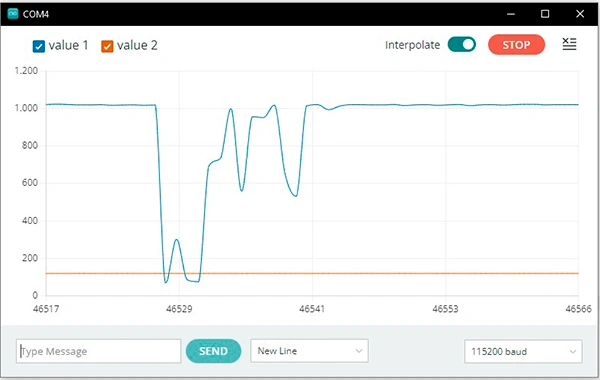 SW 18010P Justerbar Vibration Module Eksempel2 SW-18010P Justerbar Vibration Module