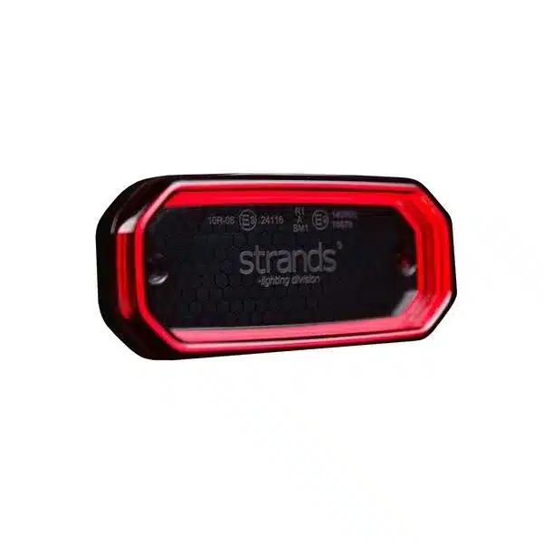 Strands FOR9T Scale LED Markeringslygte Roed Produkt Strands FOR9T Scale LED Markeringslygte Rød Produkt