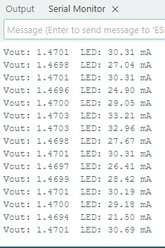 WCS1800 Current Sensor 35A Module Eksempel2 WCS1800 Current Sensor 35A Module