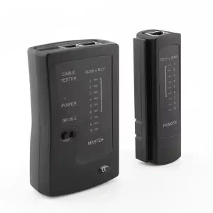 Netvaerkskabel LAN Tester Produkt Netværkskabel RJ45/RJ11 LAN Tester Produkt