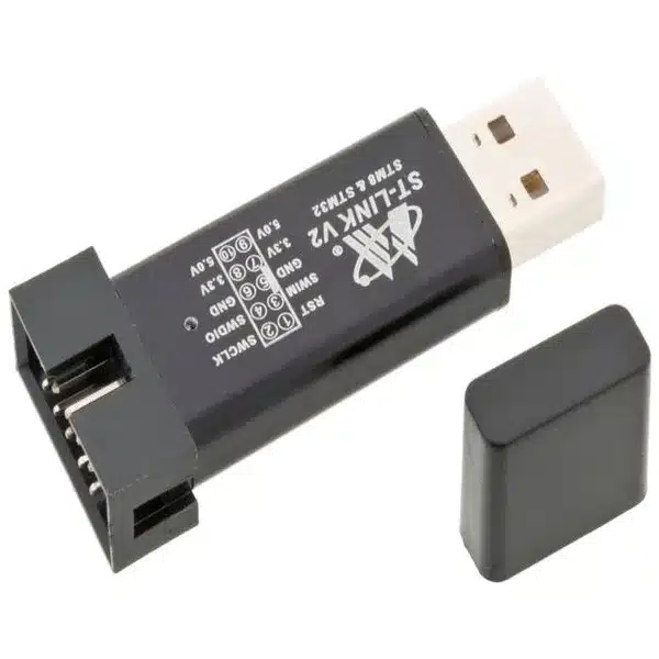 ST LINK V2 STM8 STM32 Programmeringsenhed Top ST-LINK V2 STM8-STM32 Programmeringsenhed Top