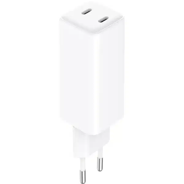 Sandberg AC Charger Dual USB C PD65W Side Sandberg AC Charger Dual USB-C PD65W Side