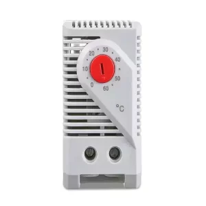 KTS011 Termostat 230V-10A, 0-60°C NC DIN-Skinne Produkt