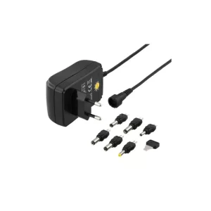 Deltaco PSR-15B Power Supply Adapter DC 3-12V 1.5A Produkt