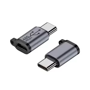 Micro USB Til USB-C 2.0 Adapter 480Mbps 18W F-M produkt
