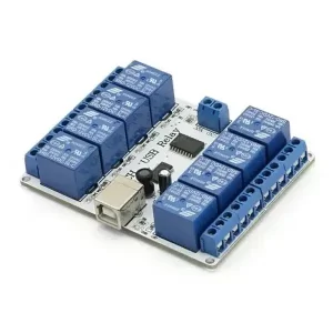 USB Relæ Controller 8-Kanals 12V Module Produkt