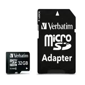 Verbatim MicroSDHC FAT32 Class10 90MBs - 32GB Produkt