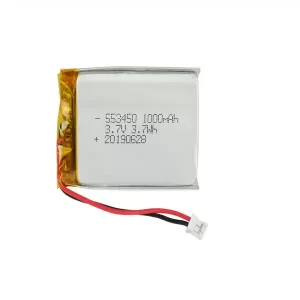 Japcell Batteri JCLME553450 Lipo 3.7V 1000mAh JST 2.0mm Produkt