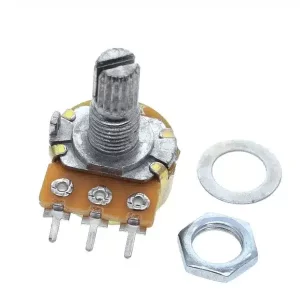 Lineært Potentiometer Logaritmisk 6MM Shaft Produkt